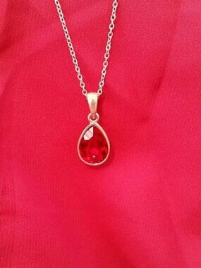 Swarovski sensitive skin necklace and earring set